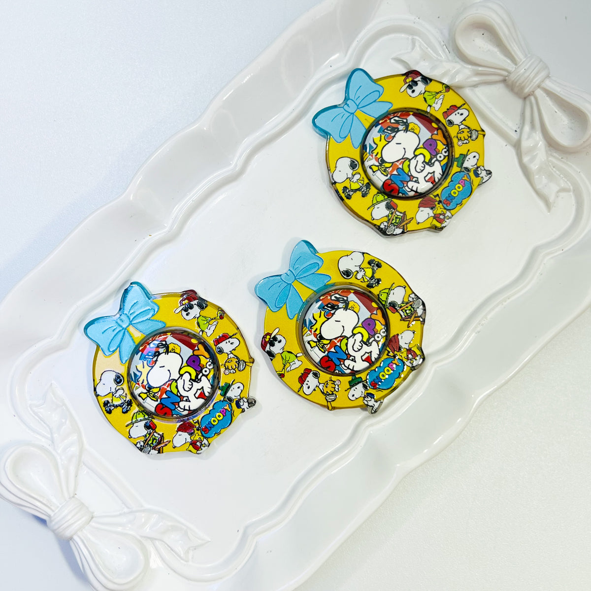 D4 - Acrylic Focal Set - 3 Sets - Snoopy
