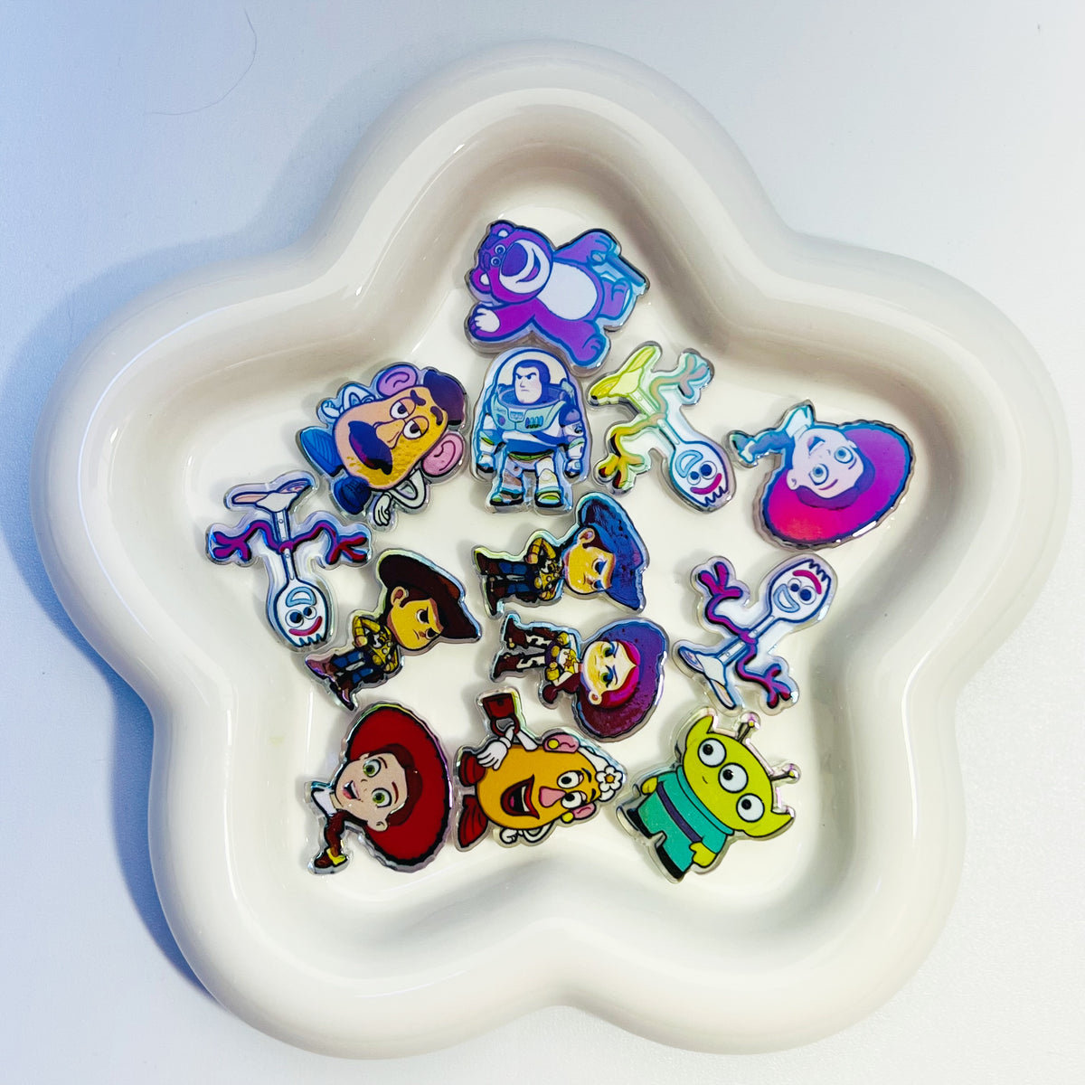 A11 - UV Toy Story Acrylic Focals - 8pcs