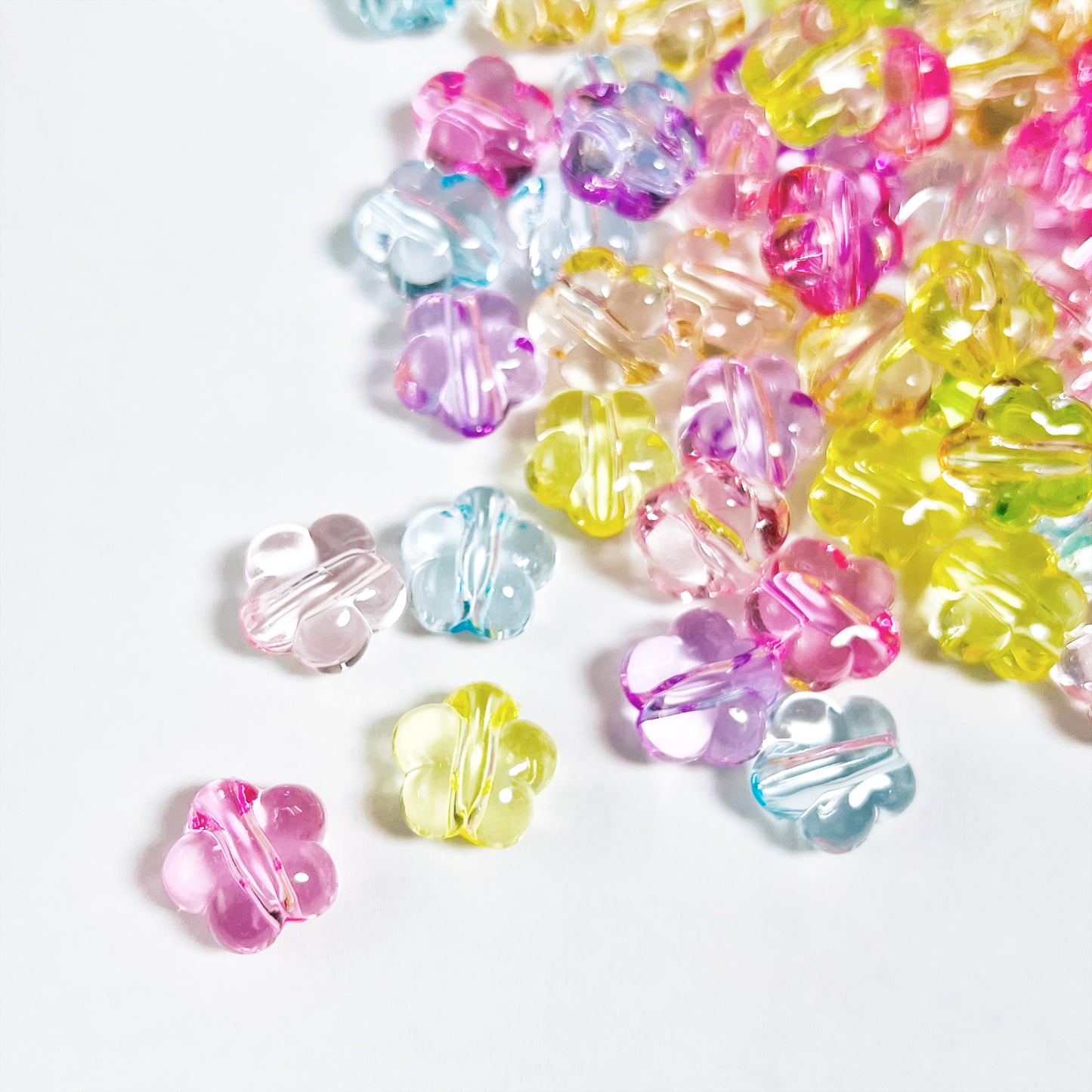 12mm Transparent Flower