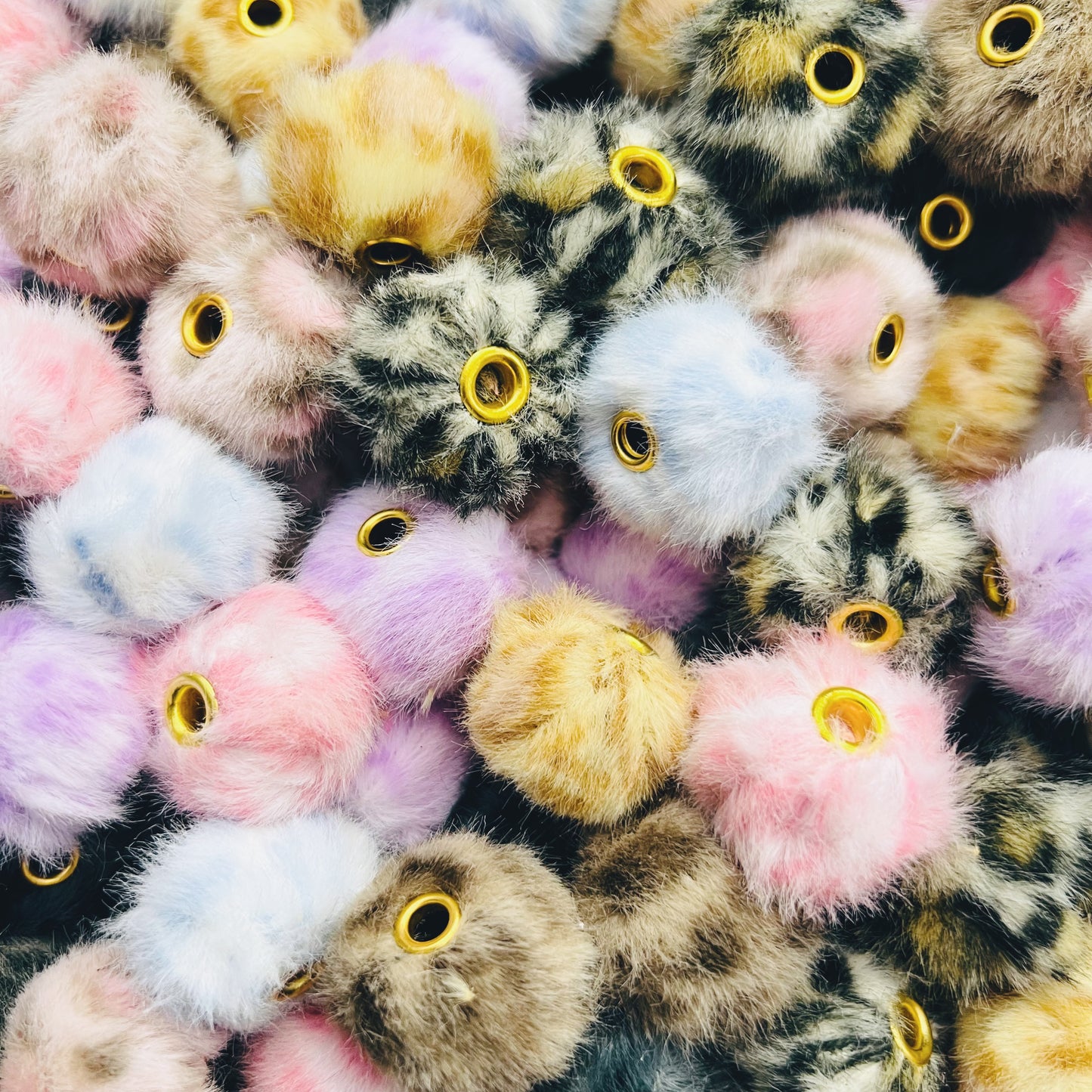 Large Print Fluffy Spacers