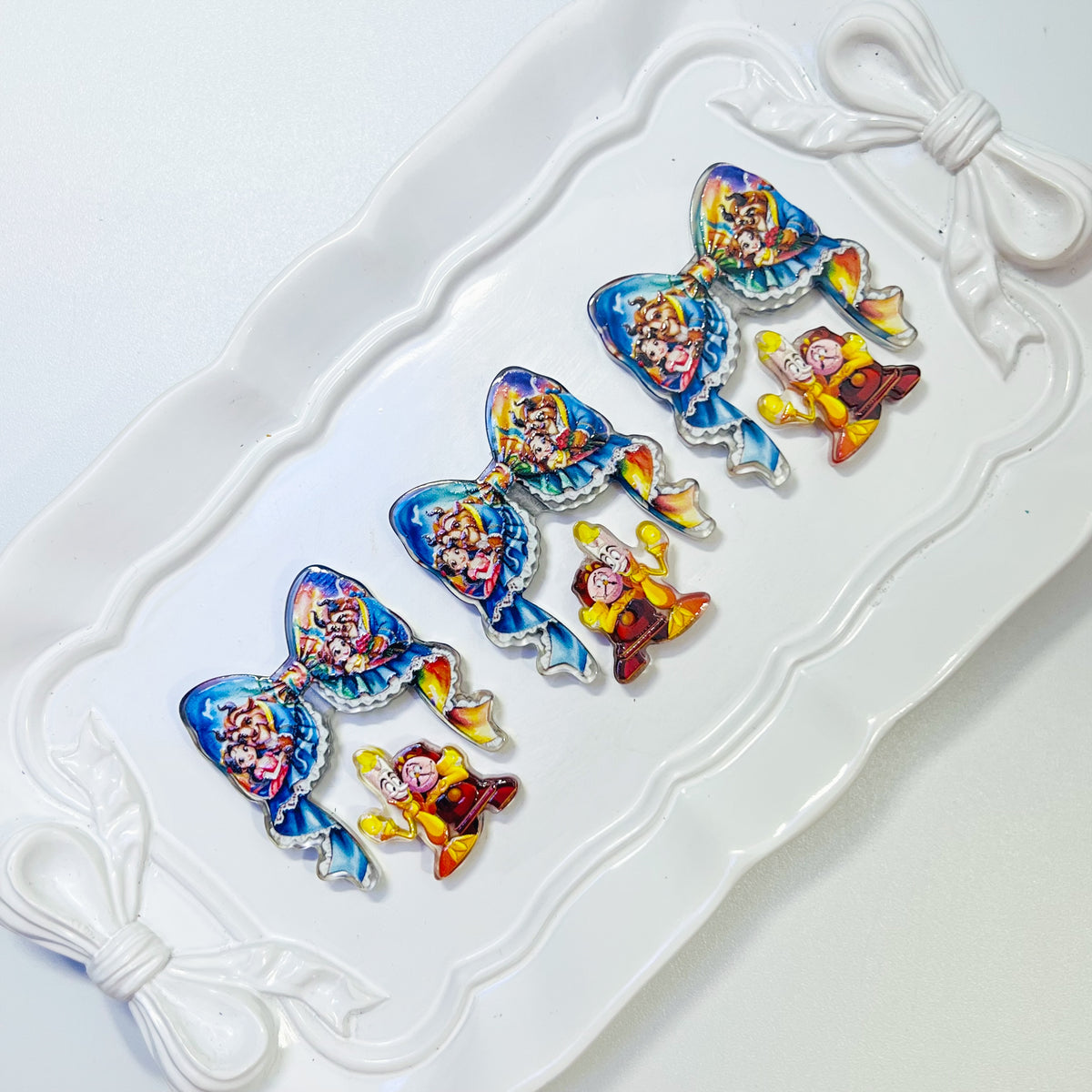 D8 - Acrylic Focal Set - 3 Sets - Beauty Beast