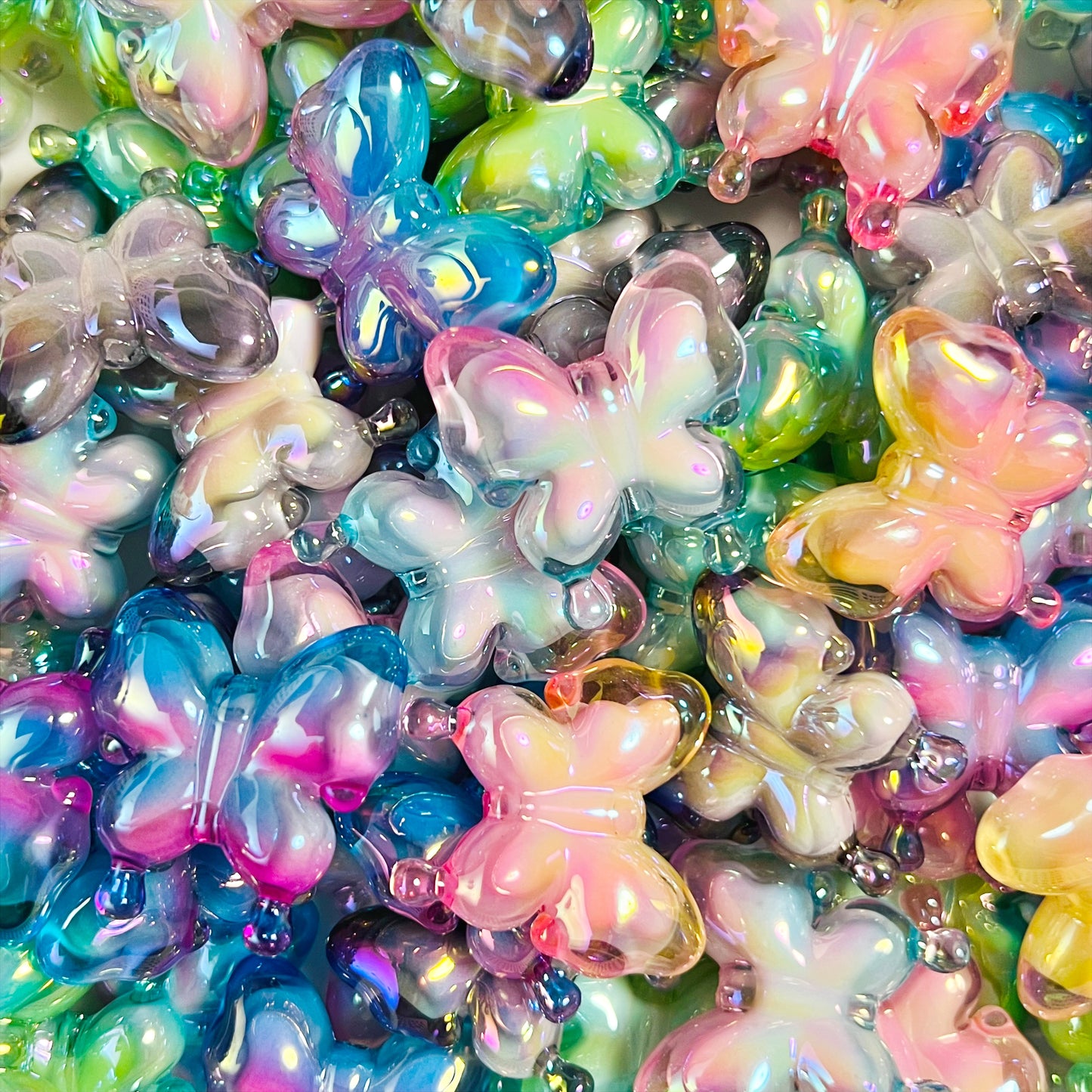 Large Dual Tone Butterfly