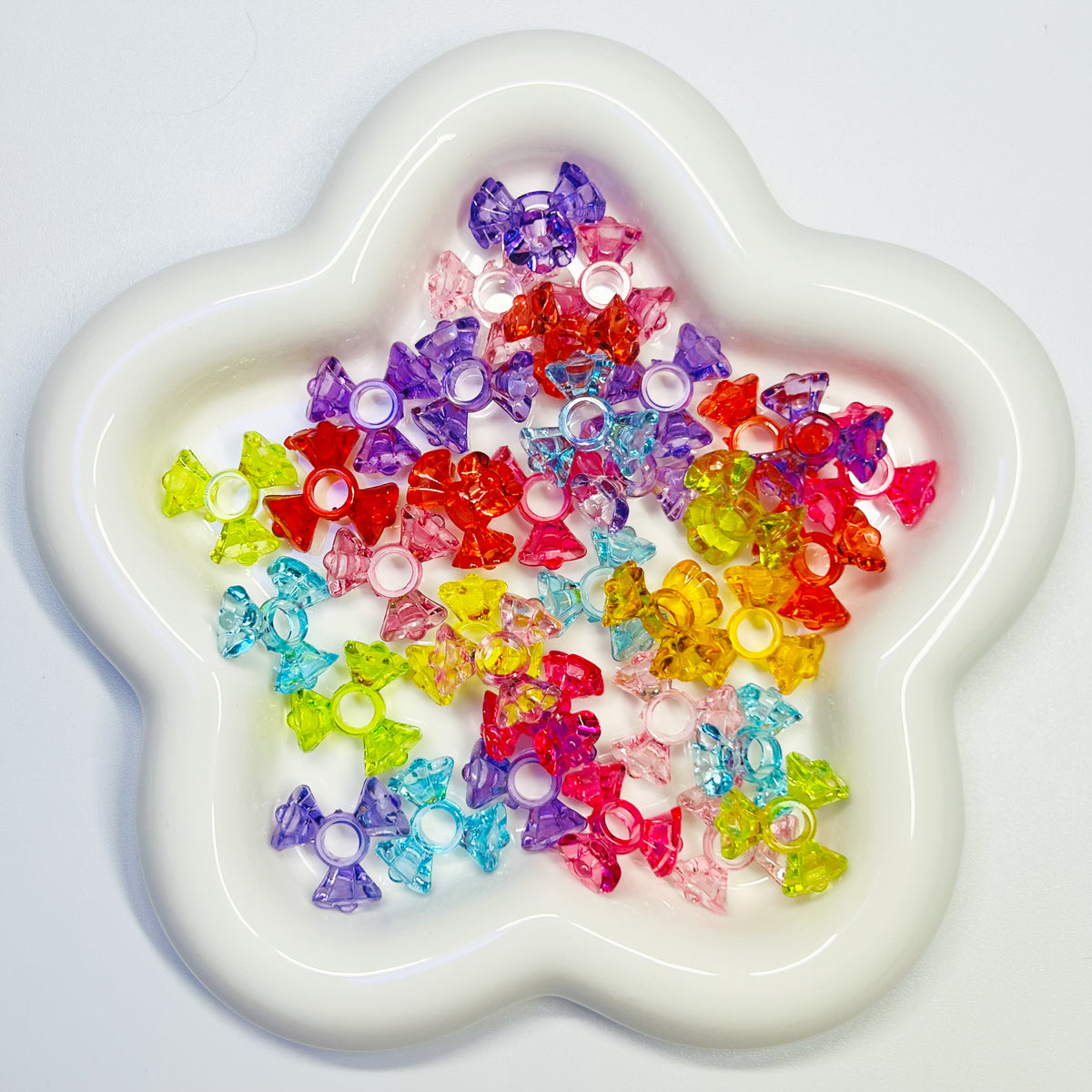 B10 - 3 Point Flower Spacers - 25pcs
