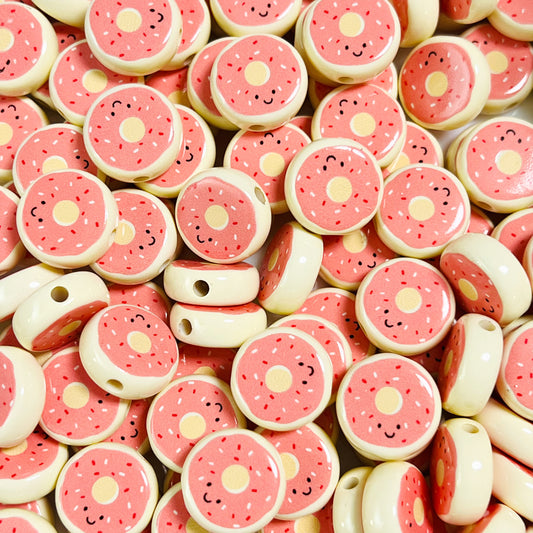 Pink Happy Donuts