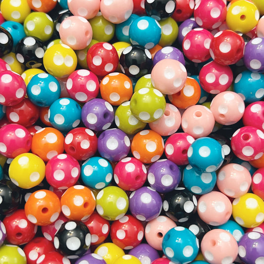 12mm Polka Dot