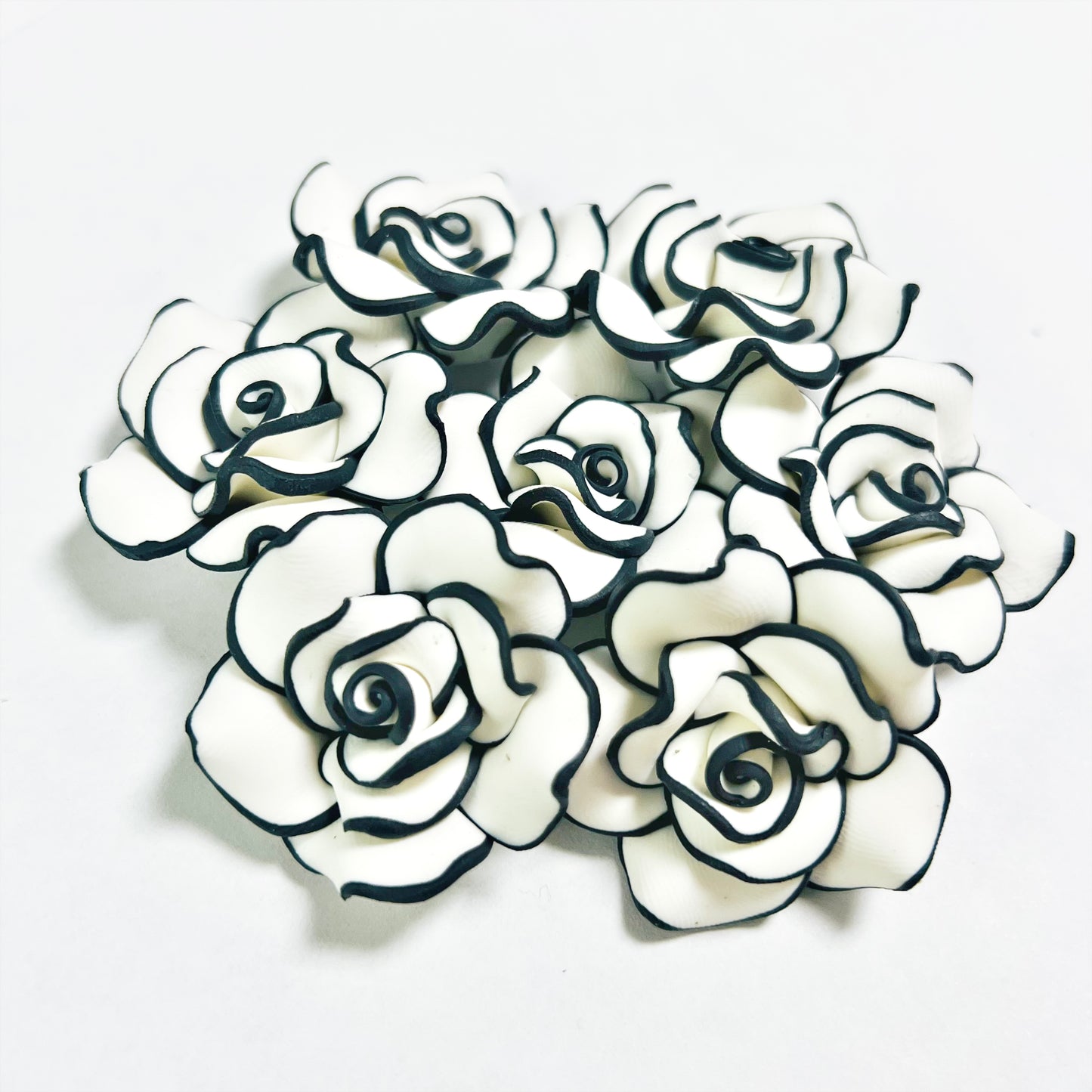 Large Clay Flower - 1pc