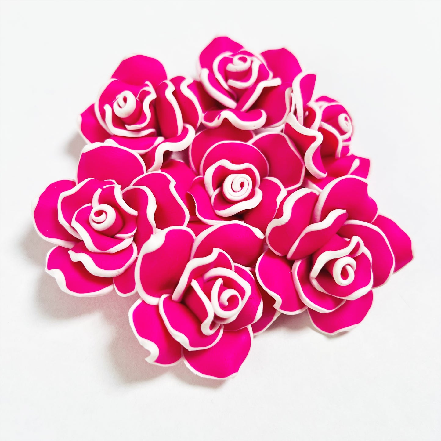 Large Clay Flower - 1pc